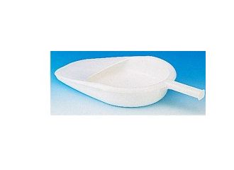 Padella per ammalati prodotta in plastica e confezionata in sacchetto di polietilene