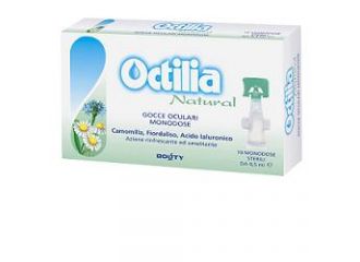 Octilia natural gocce occhi irritati e arrossati 10 flaconcini monodose 0,5 ml