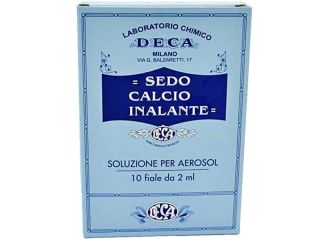 Sedo calcio inalante soluzione aerosol 10 fiale 2 ml