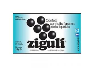 Ziguli liquirizia 36 palline 22 g