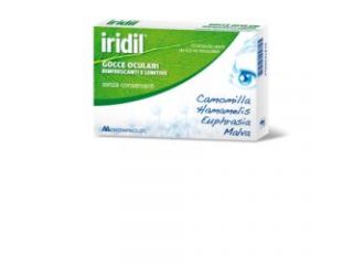 Gocce oculari iridil 10 ampolle monodose richiudibili 0,5 ml