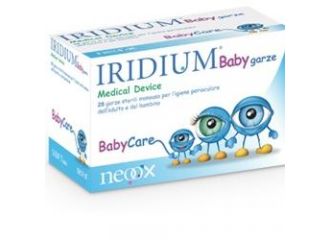 Garza oculare medicata iridium baby 28 pezzi