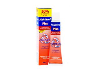 Kukident plus complete crema adesiva per protesi dentarie 70 g