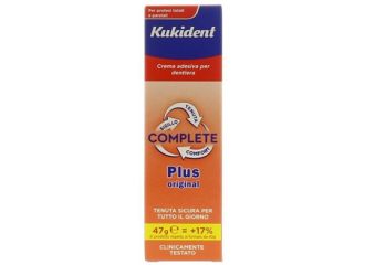 Kukident plus complete crema adesiva per protesi dentarie 47 g