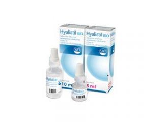 Soluzione oftalmica umettante lubrificante hyalistil bio acido ialuronico 0,2% 10 ml