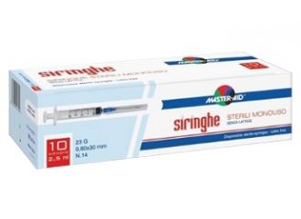 Siringa per venipuntura master-aid 5 ml gauge 23 10 pezzi