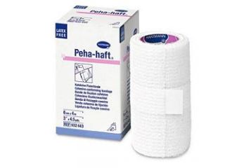Peha-haft benda elastica autoadesiva di fissaggio estensibilita' 100% cm 6 x 4 mt 1 pezzo