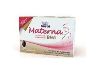 Nestle' materna dha 30 capsule unica