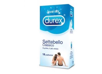 Profilattico durex settebello classico 18 pezzi