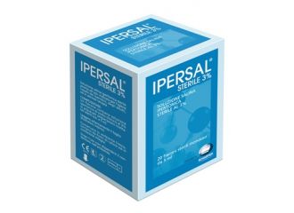 Soluzione ipertonica sterile ipersal 3% 25 flaconcini 5 ml