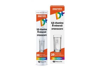 Dailyvit+ 12 vitamine 8 minerali effervescente 20 compresse
