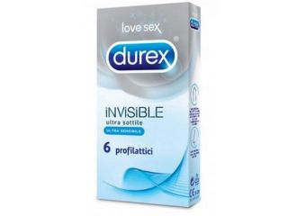 Durex invisible profilattico 6 pezzi
