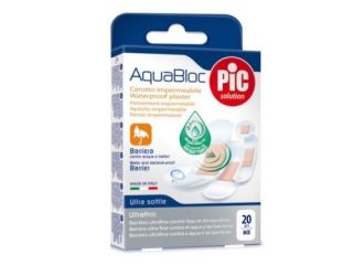 Cerotto pic aquabloc mix antibatterico 20 pezzi