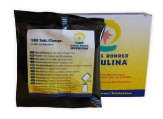 Spirulina marcus rohrer ricarica 180 compresse