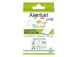 Alontan natural cerotto antizanzara adesivo 21 pezzi