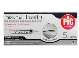 Siringa pic ultrafine 5 ml ago 14 10 pezzi