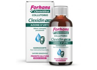 Forhans clexidin 0,20 senza alcool 200 ml