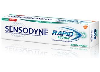 Sensodyne rapid act extra fresh