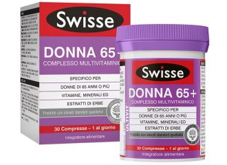 Swisse donna 65+ complesso multivitaminico 30 compresse