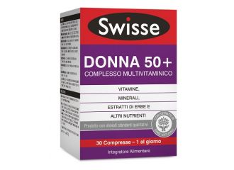 Swisse multivitaminico donna50+ 30 compresse