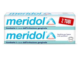 Meridol dentifricio bitubo 75 ml x 2