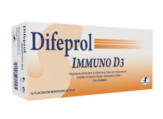 Difeprol immuno d3 12 flaconcini da 10 ml