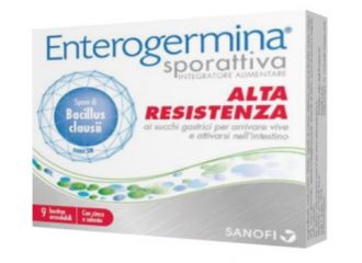 Enterogermina sporattiva 9 bustine orodispersibili