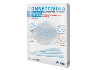 Cerotto connettivina hitech 8 x 12 cm 4 pezzi