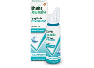 Rinazina aquamarina isotonica spray nebulizzazione delicata 100 ml