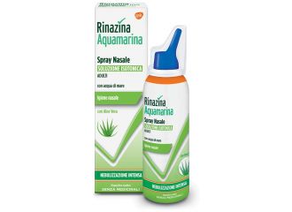 Rinazina aquamarina isotonica aloe spray nebulizzazione intensa 100 ml