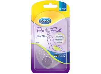 Plantare con cuscinetto party feet gel activ ultra slim 1 paio