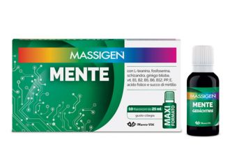 Massigen mente 10 flaconi da 25 ml