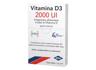 Vitamina d3 ibsa 2000 ui 30 film orali