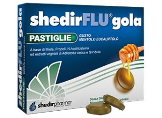 Shedirflu gola mentolo/eucalipto 24 pastiglie