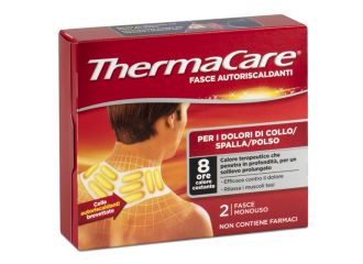 Fasce autoriscaldanti a calore terapeutico thermacare collo/spalla/polso 2 pezzi