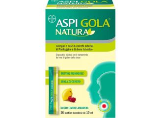 Aspi gola natura 16 bustine monodose da 10 ml