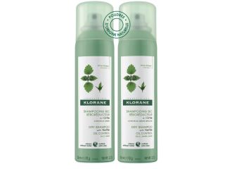 Klorane duo shampoo secco all'ortica np