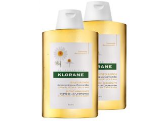 Klorane duo shampoo camomilla 400 ml taglio prezzo