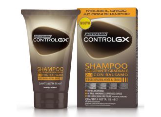 Just for men control gx shampoo colorante graduale 2 in 1 con balsamo 150 ml