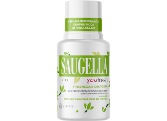 Saugella you fresh ph 4,5 freschezza e idratazione detergente intimo 100 ml