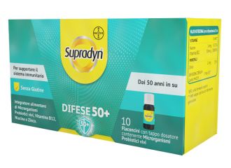 Supradyn difese 50+ 10 flaconcini 10 ml