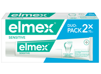 Elmex sensitive dentifricio bitubo 2x75 ml
