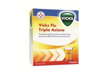 Vicks flu tripla azione polvere per soluzione orale