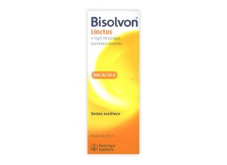 Bisolvon linctus 4 mg/5 ml sciroppo gusto cioccolato-ciliegia