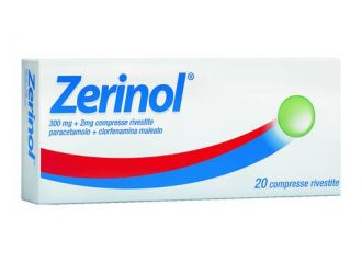 Zerinol 300 mg + 2 mg compresse rivestite