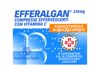 Efferalgan 330 mg compresse effervescenti con vitamina c