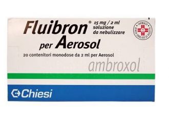 Fluibron 15 mg/2 ml soluzione da nebulizzare