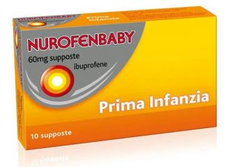 Nurofenbaby 60 mg supposte prima infanzia