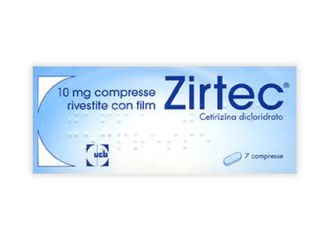 Zirtec 10 mg compresse rivestite con film