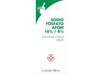 Sodio fosfato afom 16% / 6% soluzione rettale